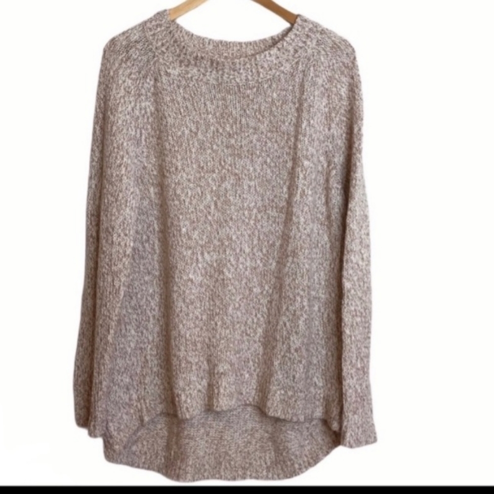 Loft Chunky Knit Pink Sweater Size XS Oversized Warm Cozy Comfortable Cute EUC